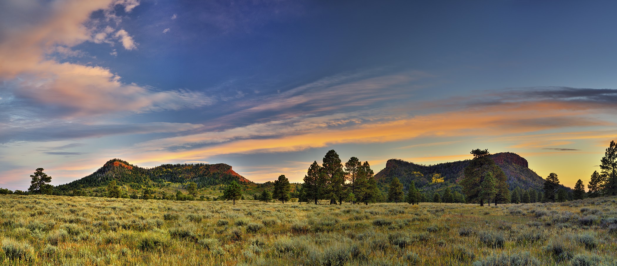 Bears Ears National Monument at sunset